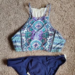Paisley bikini set